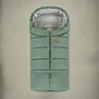 Sac de iarna, Petite&Mars, Jibot, Pentru carucior, landou sau scaun auto, 100x48 cm, Impermeabil, Cu elemente reflectorizante, Extensibil, 3 in 1, Pale Eucalypt - 4