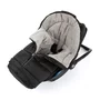 Sac de iarna, Petite&Mars, Jibot, Pentru carucior, landou sau scaun auto, 100x48 cm, Impermeabil, Cu elemente reflectorizante, Extensibil, 3 in 1, Pale Eucalypt - 6