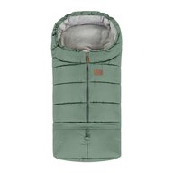 Black Friday - Reduceri Sac de iarna, Petite&Mars, Jibot, Pentru carucior, landou sau scaun auto, 100x48 cm, Impermeabil, Cu elemente reflectorizante, Extensibil, 3 in 1, Pale Eucalypt Promotie
