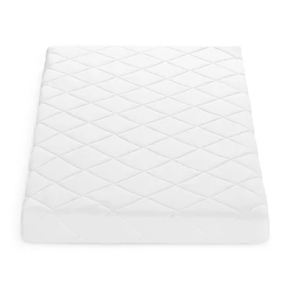 Saltea pentru patut, Petite&Mars, Coco Dream, Cocos-Spuma, Cu husa detasabila, 120x60x8 cm, Alb