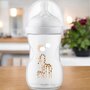 Biberon, Philips Avent, Natural Response, 1 luni+, 260 ml, Fara BPA, Anticolici, Girafa - 2