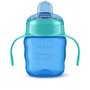 Philips Avent - Canuta cu tetina de formare, 6 luni+, 200 ml, Fara BPA, Lavabila in masina de spalat, Albastru - 3