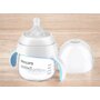 Canuta cu tetina, Philips Avent,  Natural Response, 6 luni+, 150 ml, Fara BPA, Anticolici, Alb - 3