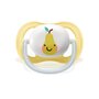 Set 2 suzete, Philips Avent, Ultra air, Ortodontice, Moi si flexibile, Silicon, Includ carcasa de depozitare, Fara BPA, 0-6 luni, Green/Yellow - 4