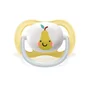 Set 2 suzete, Philips Avent, Ultra air, Ortodontice, Moi si flexibile, Silicon, Includ carcasa de depozitare, Fara BPA, 0-6 luni, Green/Yellow - 4