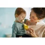 Set 2 suzete, Philips Avent, Ultra air, Ortodontice, Moi si flexibile, Silicon, Includ carcasa de depozitare, Fara BPA, 0-6 luni, Green/Yellow - 6