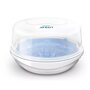 Sterilizator pentru microunde, Philips Avent, Gata in 2 min., Pentru pompe de san, suzete, tacamuri, biberoane, Alb - 2