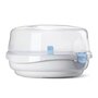 Sterilizator pentru microunde, Philips Avent, Gata in 2 min., Pentru pompe de san, suzete, tacamuri, biberoane, Alb - 5