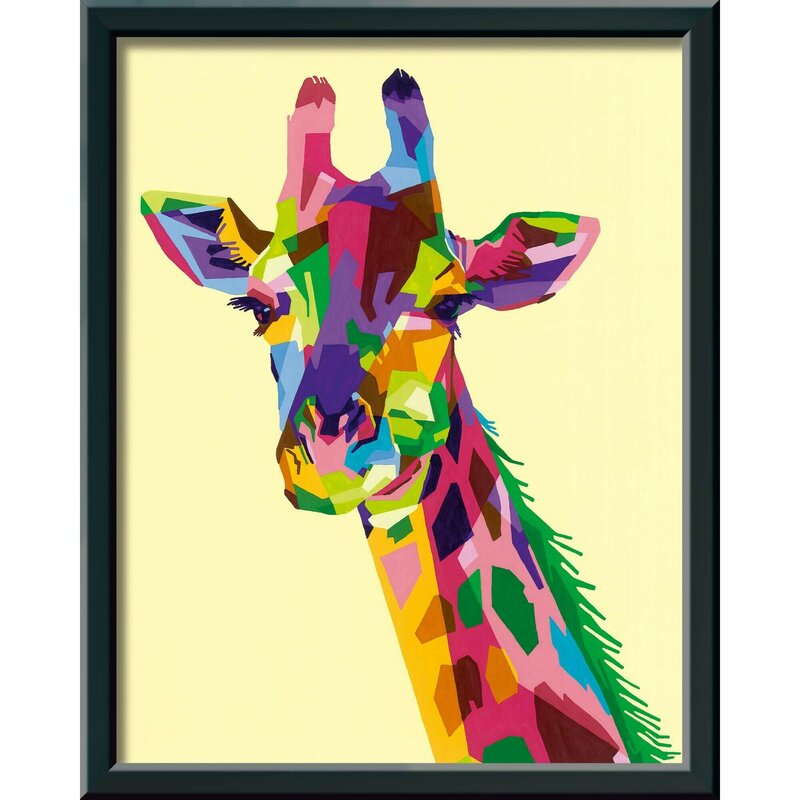 Ravensburger - pictura pe numere - girafa
