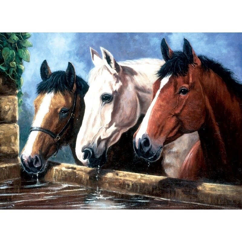 Pictura pe numere juniori - trio