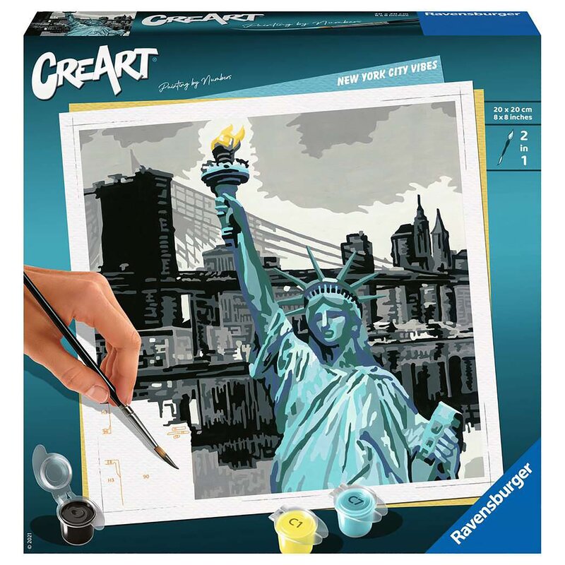 Ravensburger - pictura pe numere - new york