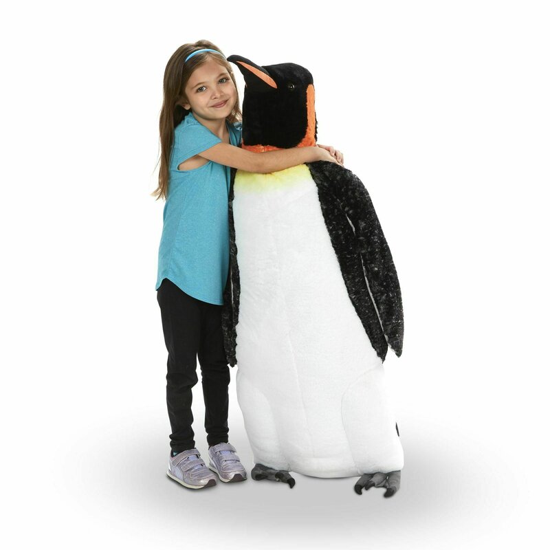 Melissa & doug - pinguin imperial gigant din plus- melissa and doug