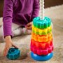 Fat Brain Toys - Piramida cu rotite pentru bebelusi - 6