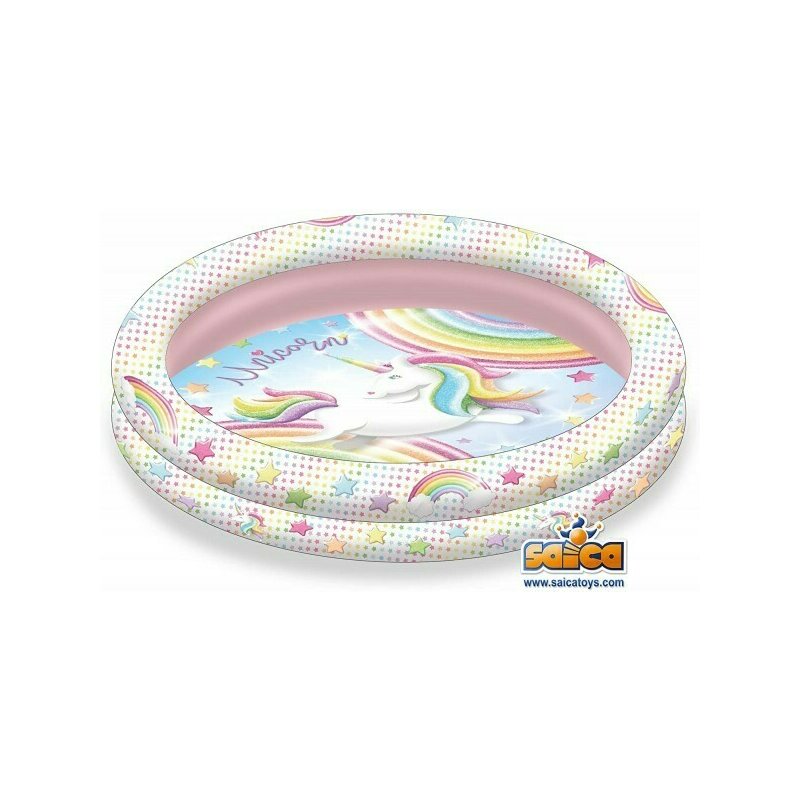 Saica - piscina gonflabila, 90 cm, unicorn