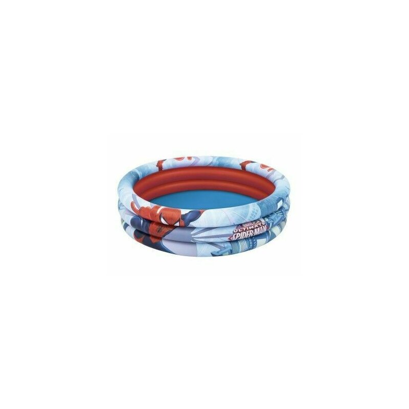 Bestway - Piscina Spider-Man gonflabila, pentru copii 3 ani+, 98018, 122 x 30 cm, 200 litri