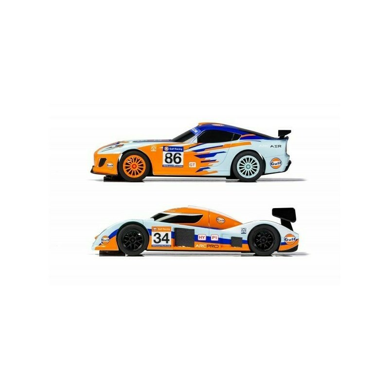 Globo - Pista de masini Gulf Racing Cu masinute Gulf LMP vs GT Gulf, Traseu 484 cm