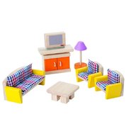 Plan Toys - Mobilier pentru casuta papusii - living room