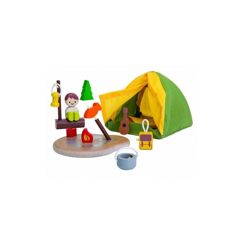 Plan Toys - Set Camping pentru copii