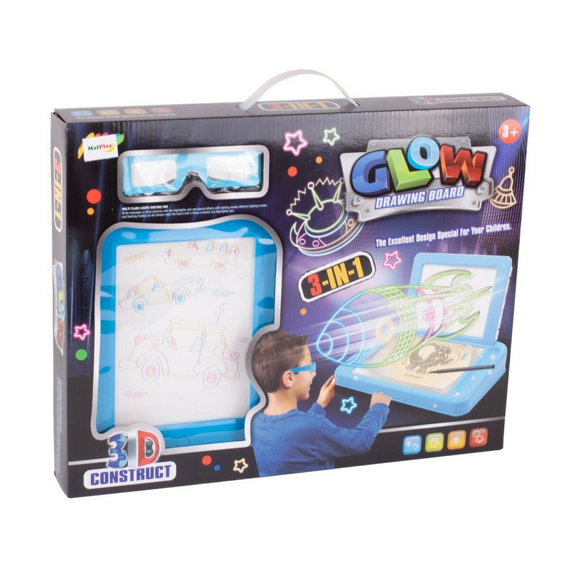 Plansa de desen malplay 3d 3 in 1