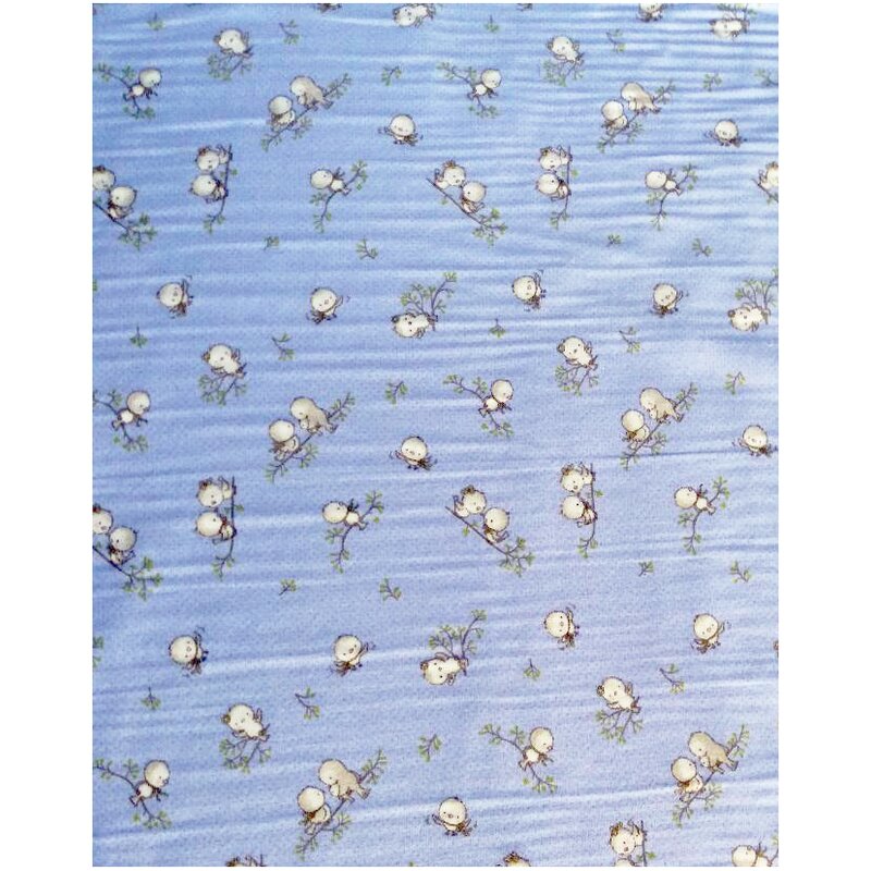 Deseda - plapuma din finet 140x110 cm - pasarele albastre