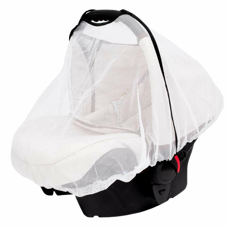 Plasa impotriva tantarilor, New Baby, Pentru scoica, 55 × 75 cm, Alba