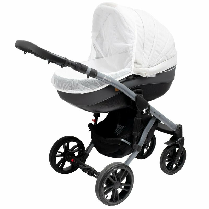 Plasa tantari universala, New Baby, Pentru carucior, 45x85 cm, White