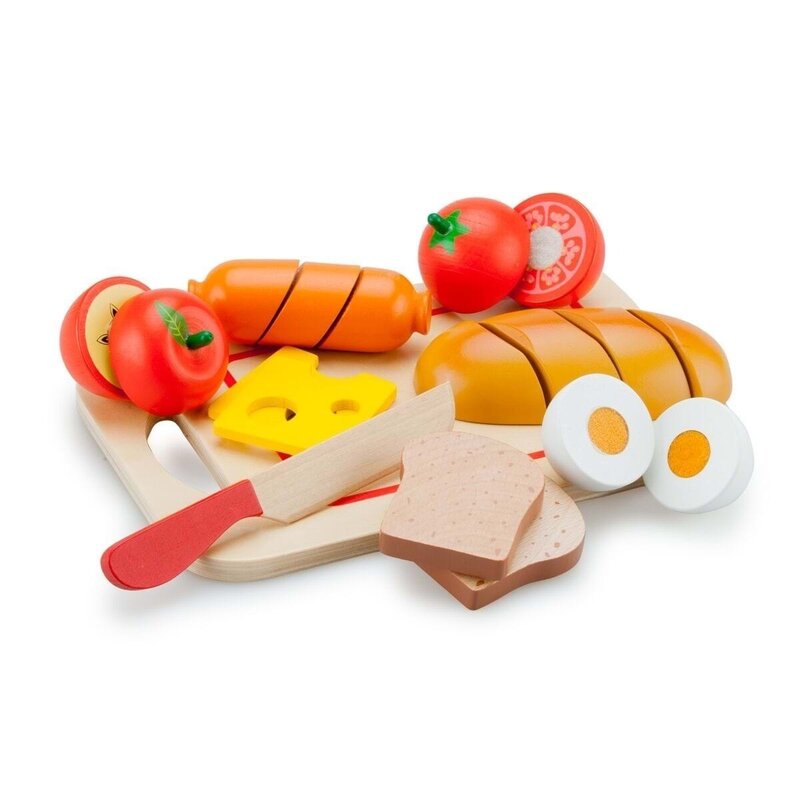 New classic toys - platou cu diferite alimente