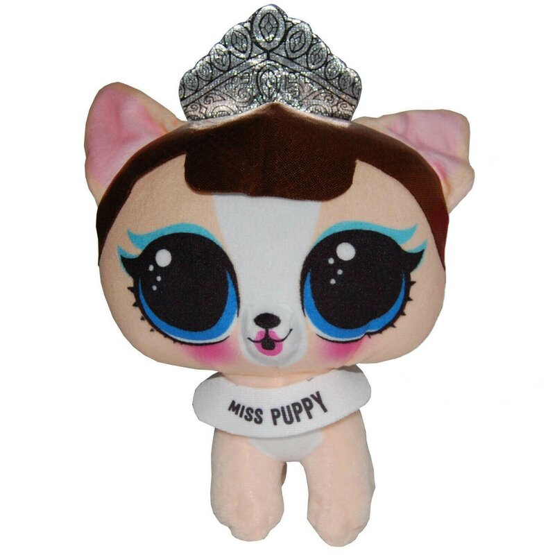 Play by play - jucarie din plus miss puppy, l.o.l. surprise! pets, 24 cm