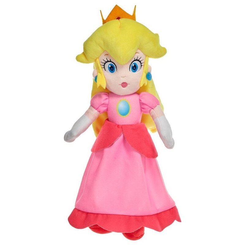 Play by play - jucarie din plus printesa peach, super mario, 35 cm