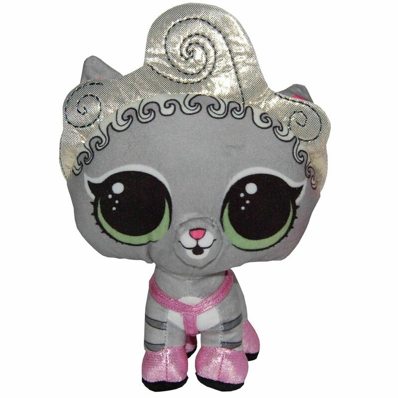 Play by play - jucarie din plus purr baby, l.o.l. surprise! pets, 24 cm