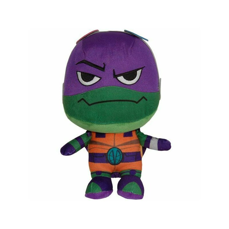 Play by play - jucarie din plus si material textil donatello, tmnt, 27 cm