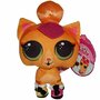 Play by Play - Jucarie din plus si material textil Neon Kitty, L.O.L. Surprise! Pets, 20 cm - 1