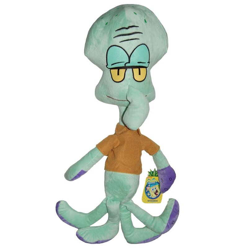 Play by Play - Jucarie din plus Squidward Tentacles (Calamar Tentacule), Spongebob, 55 cm