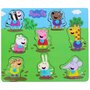 Play by Play - Puzzle din lemn Peppa Pig, 22 x 26 cm - 1