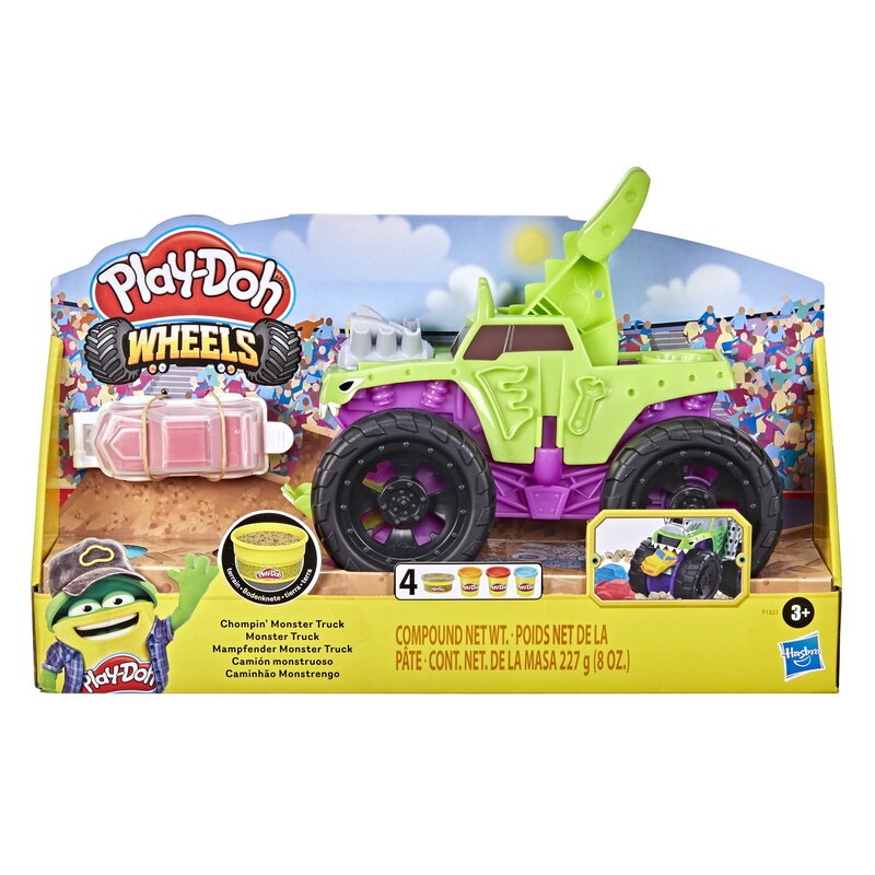 Hasbro - play doh set monster truck chompin monster truck