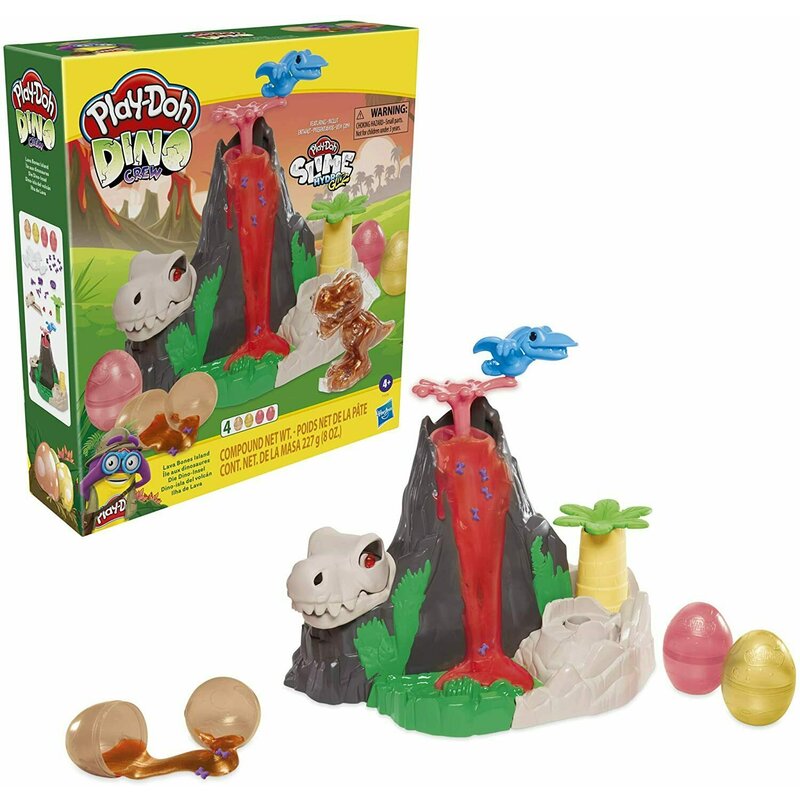 Hasbro - set de joaca lava bones island , play-doh