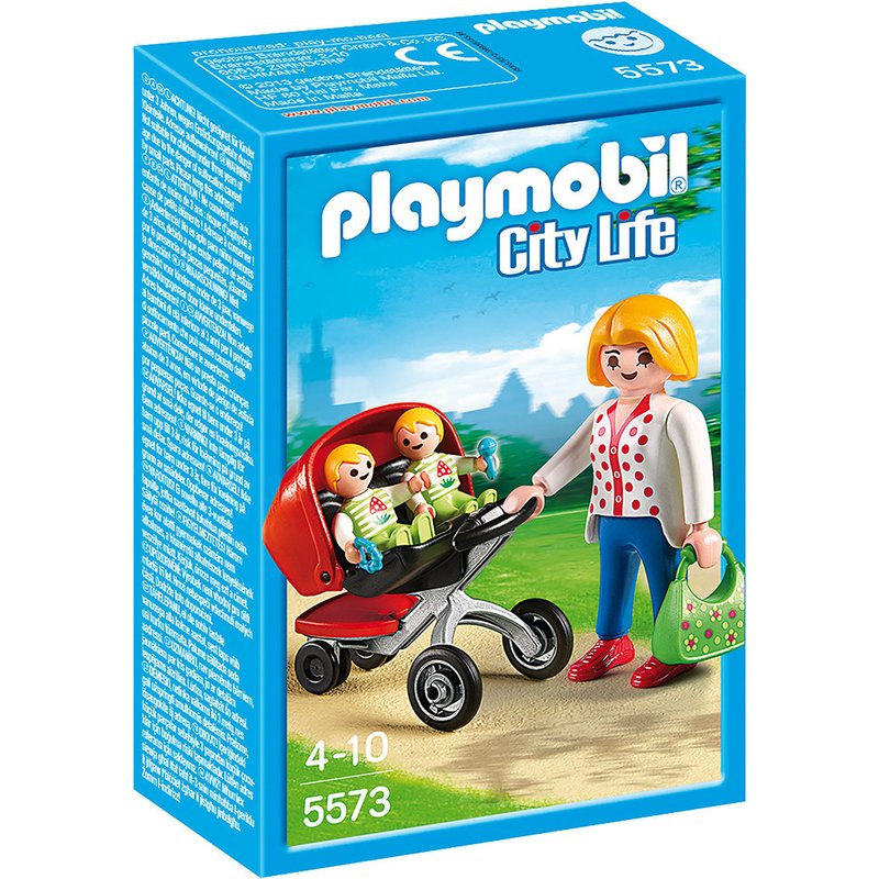 Playmobil - Carucior cu gemeni