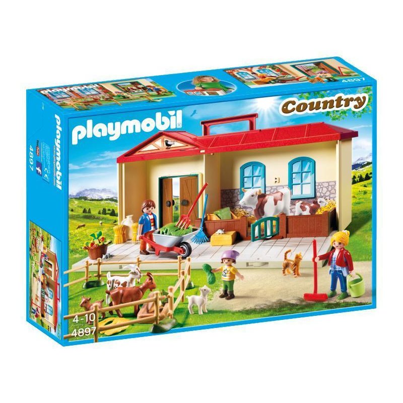 Playmobil - cutie de joaca casuta de la tara