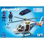 Playmobil - Elicopter de politie cu led - 2