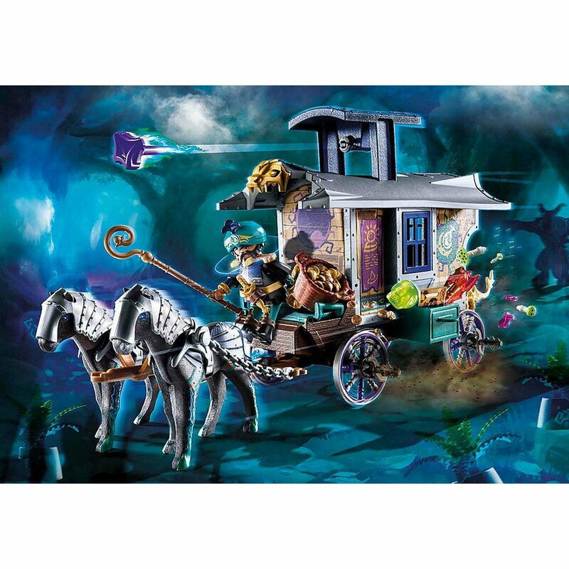 Playmobil - violet vale - trasura negustorului