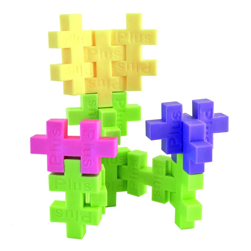 Plus plus - set mix pastel, 100 piese/tub