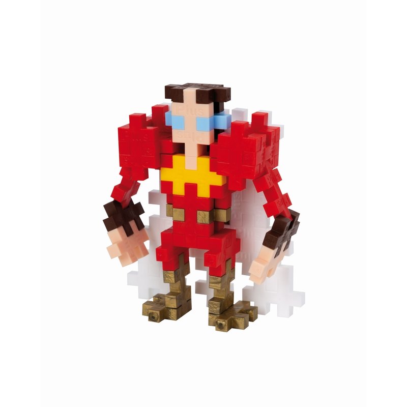 Plus plus - set mystery, supererou, 50 piese