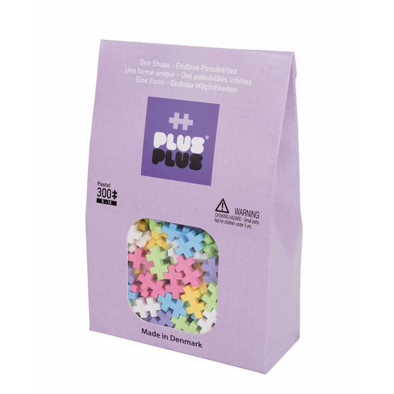 Plus plus - set pastel, 300 piese/pachet