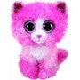 TY - Jucarie din plus Pisicuta cu parul cret , Boos , 15 cm, Roz - 1