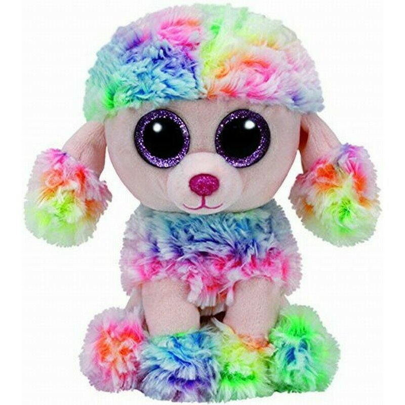 Ty - jucarie din plus pudelul poofie , boos , 15 cm