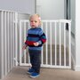 Childhome - Poarta de siguranta lemn  Maestro 73.5-104 cm Alb - 3