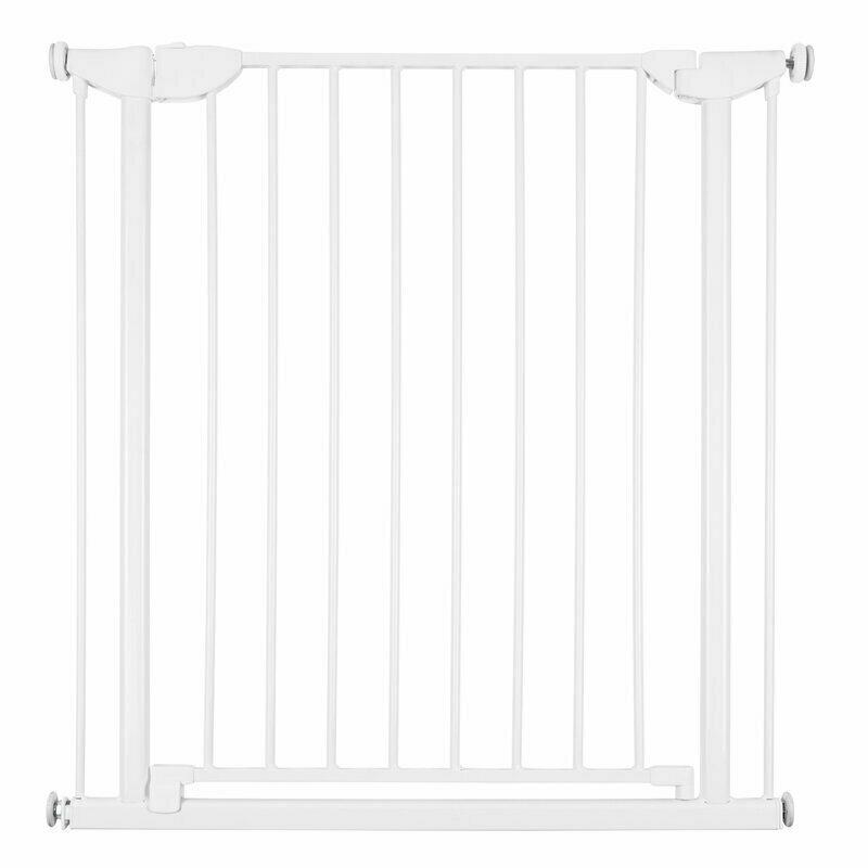 Childhome - Poarta de siguranta metal Eltra Doorgate Pressure 75-81 cm, Alb