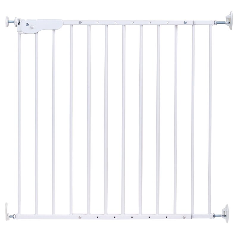 Childhome - Poarta de siguranta metal Supra 75-110 cm Alb