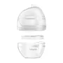 Pompa de san, BabyOno, 2  in 1, Colecteaza si pompeaza, Compacta, Special conceputa pentru sutien, Fara BPA, 60 ml, Alb - 4