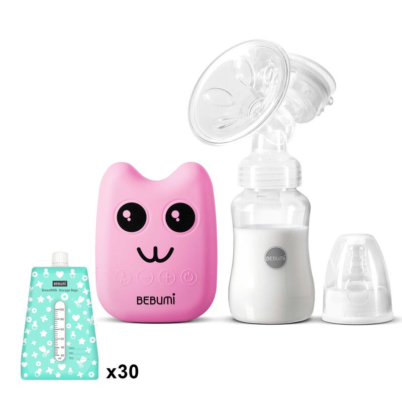 Bebumi - pompa de san electrica bs eco + 30 pungi deluxe